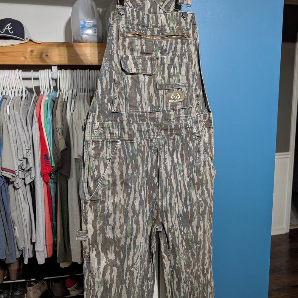 Camo Overalls with Realtree Logo
